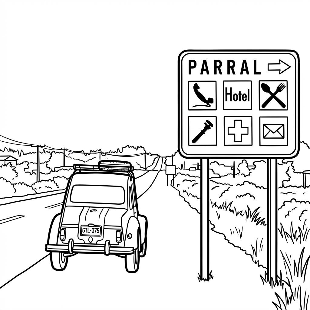 Lámina para colorear - Citroneta