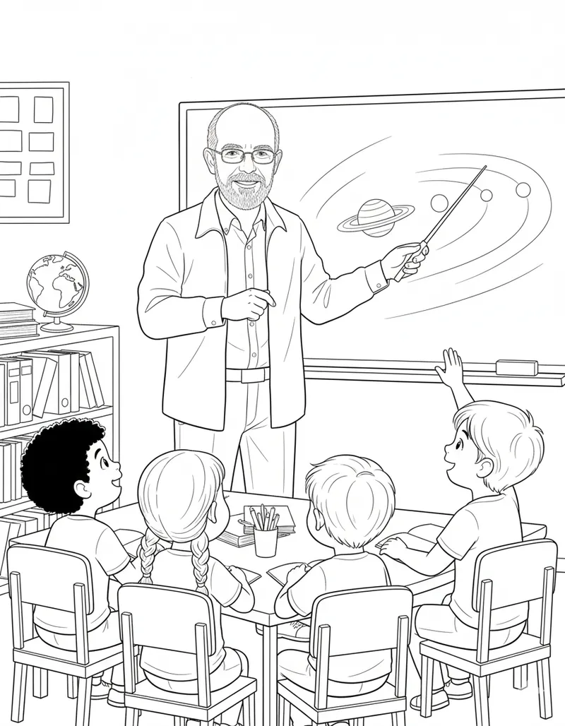 Lámina para colorear 4