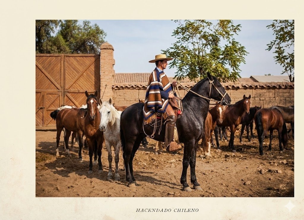 Hacendado Chileno - Color IA