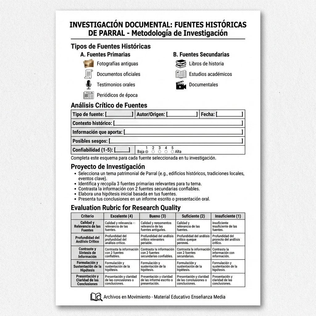 Investigación Fuentes Históricas